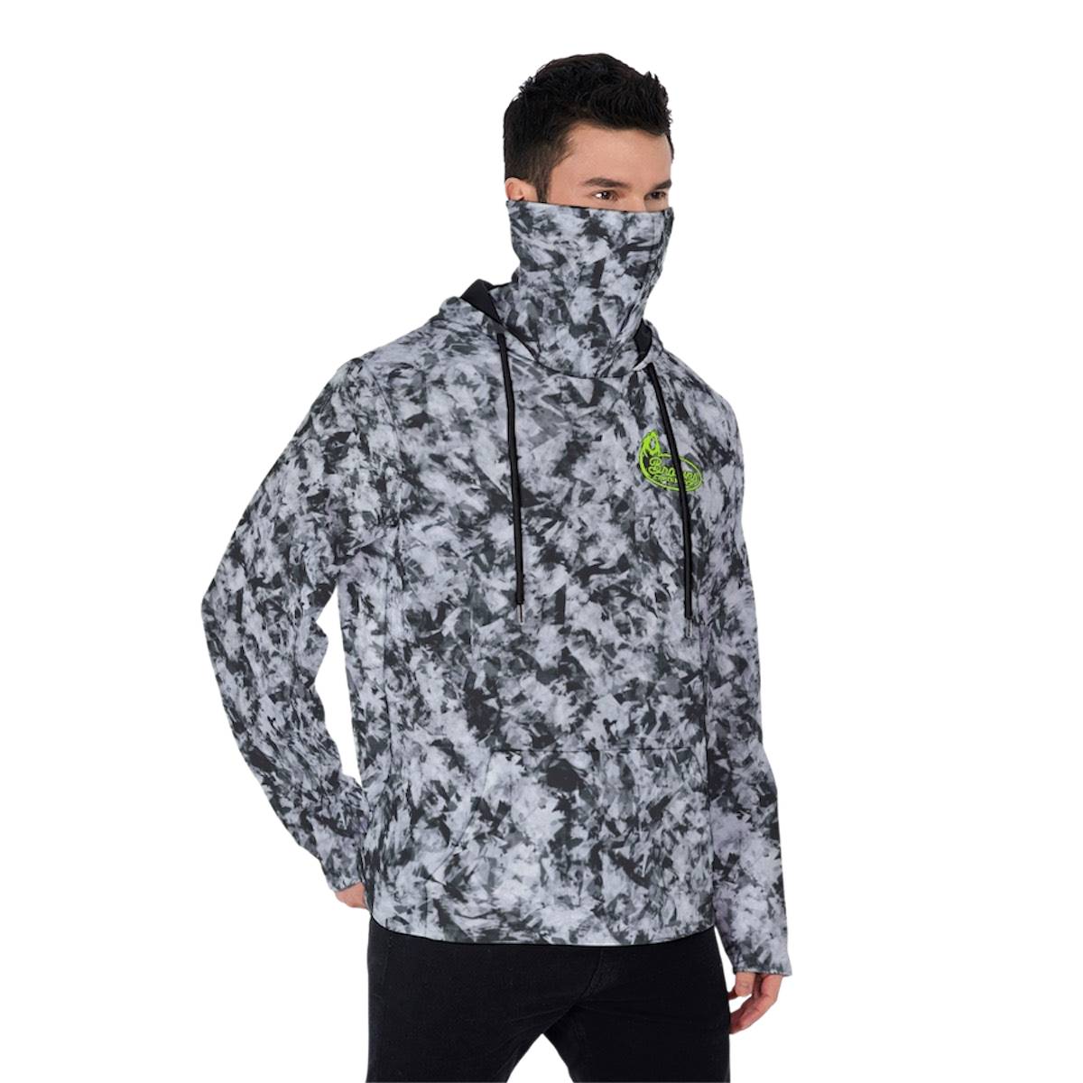 Ozark Timber Winter Heavy Fleece Hoodie With Mask