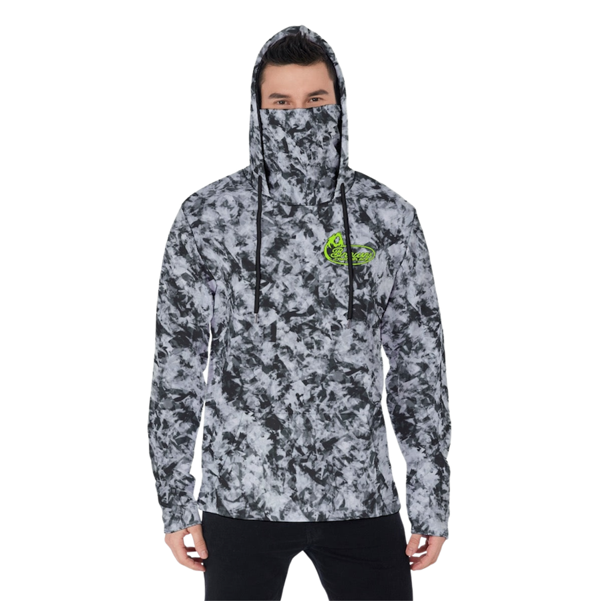 Ozark Timber Winter Heavy Fleece Hoodie With Mask