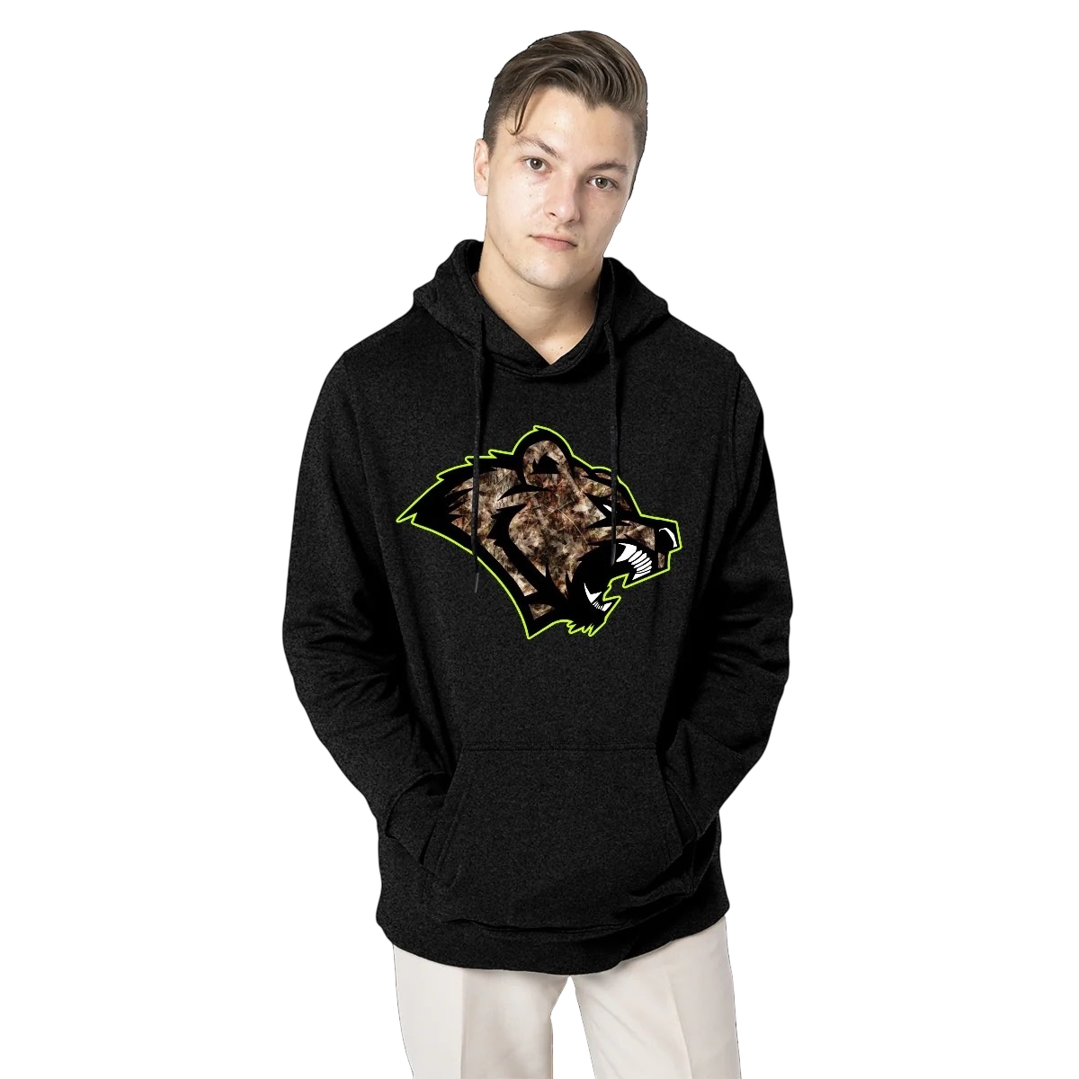 Browns Camouflage Grizzly Logo Hoodie