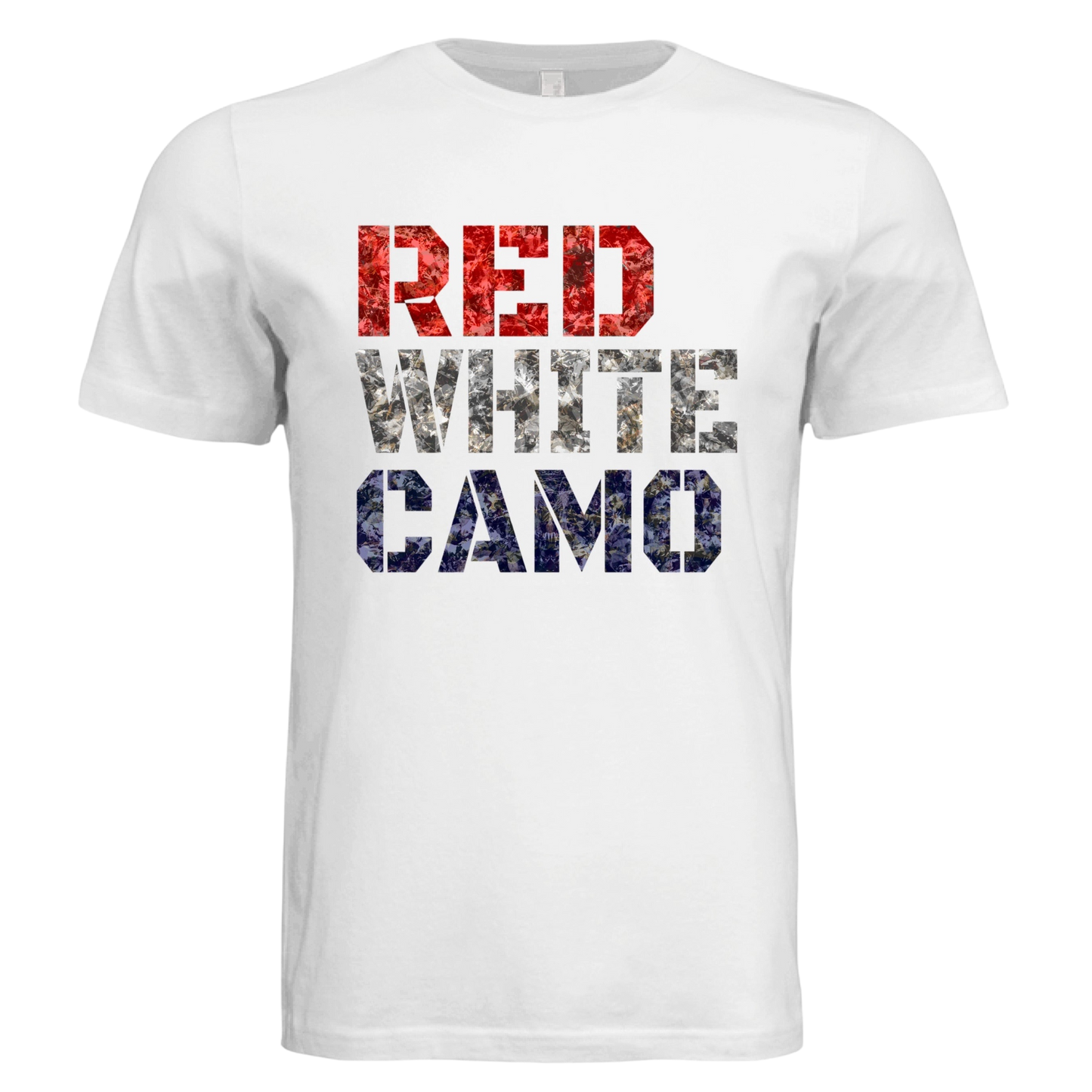 Red White Camo