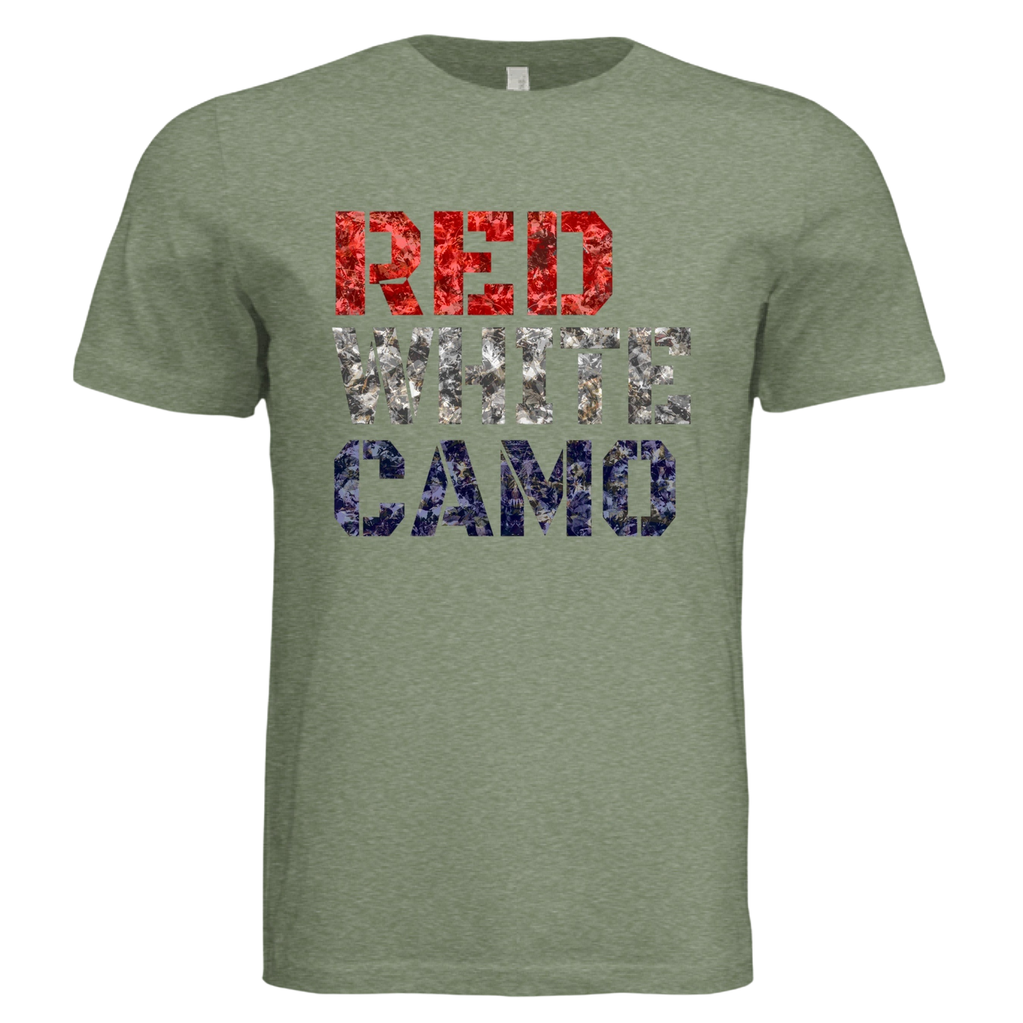 Red White Camo
