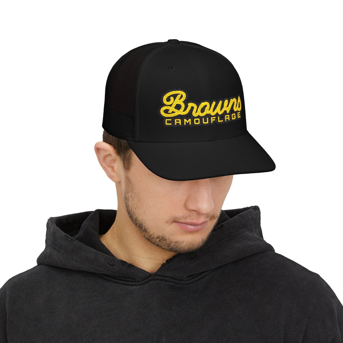 Browns Camouflage Snapback Trucker Cap