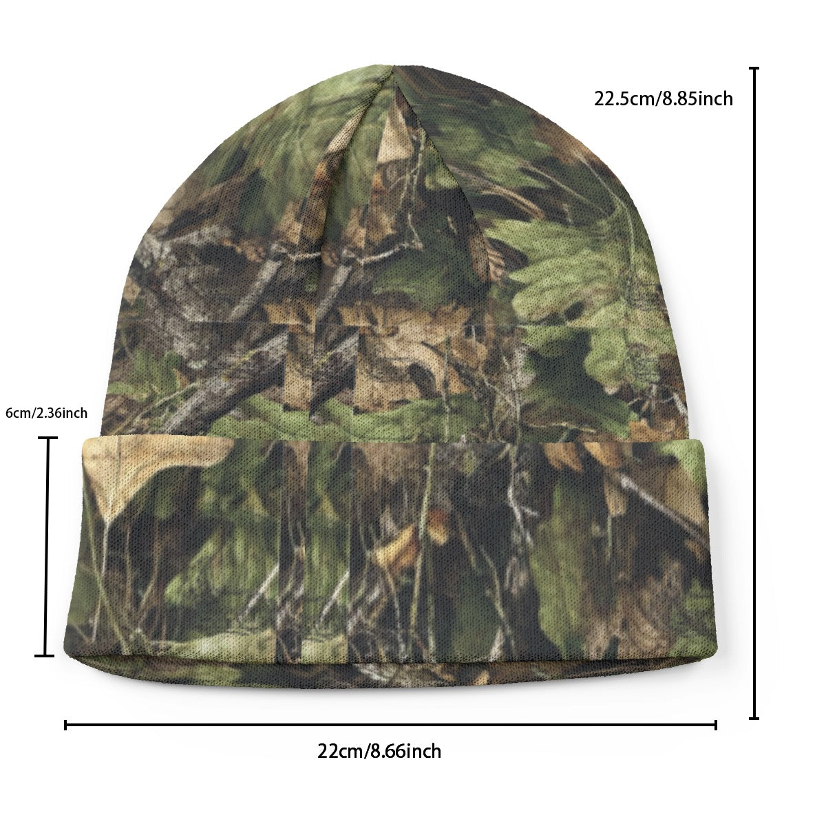 All-Over Print Knitted Hat