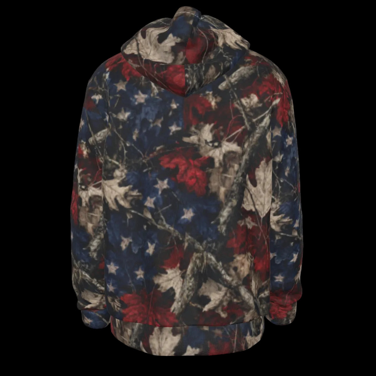 Browns Camouflage Oak Reaper Patriotic Hoodie