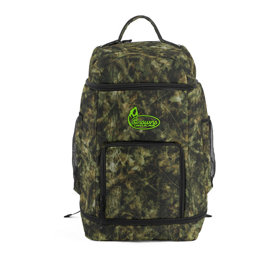 Browns Camouflage Dark Timber Summer Multifunctional Backpack