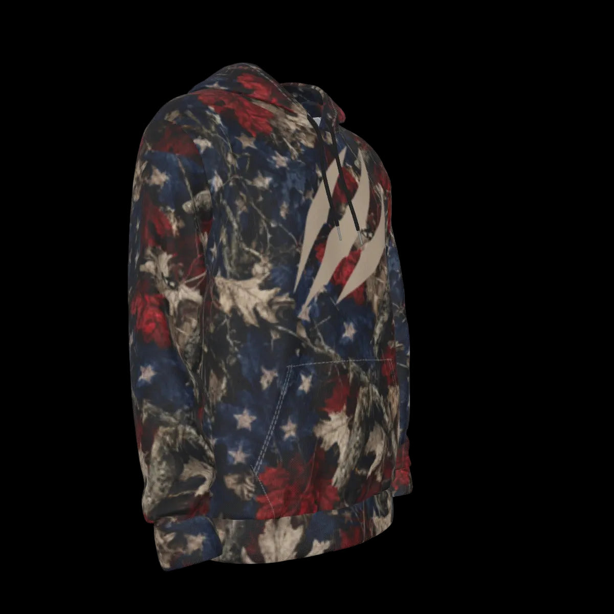 Browns Camouflage Oak Reaper Patriotic Hoodie