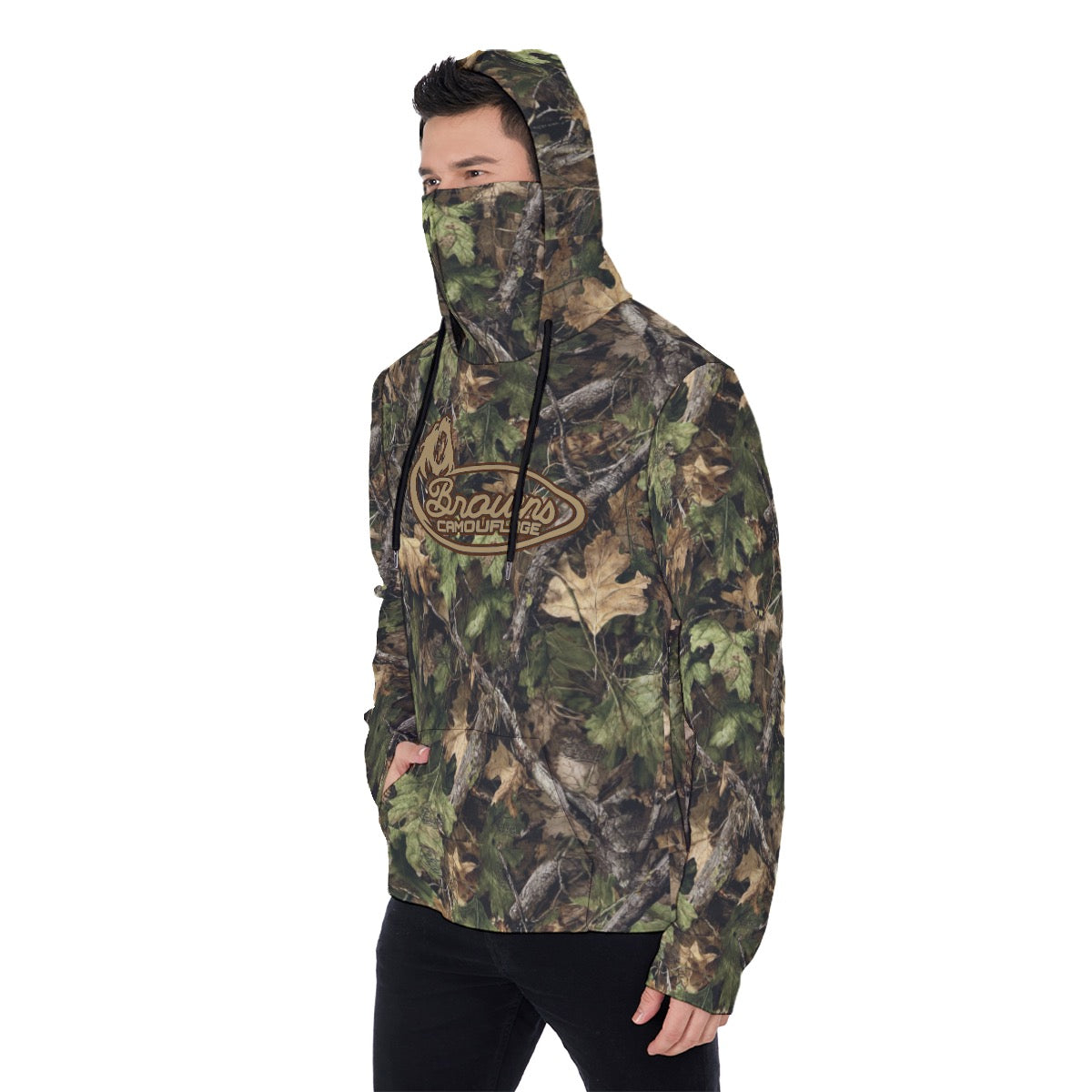 Oak Reaper Pullover Hoodie With Mask