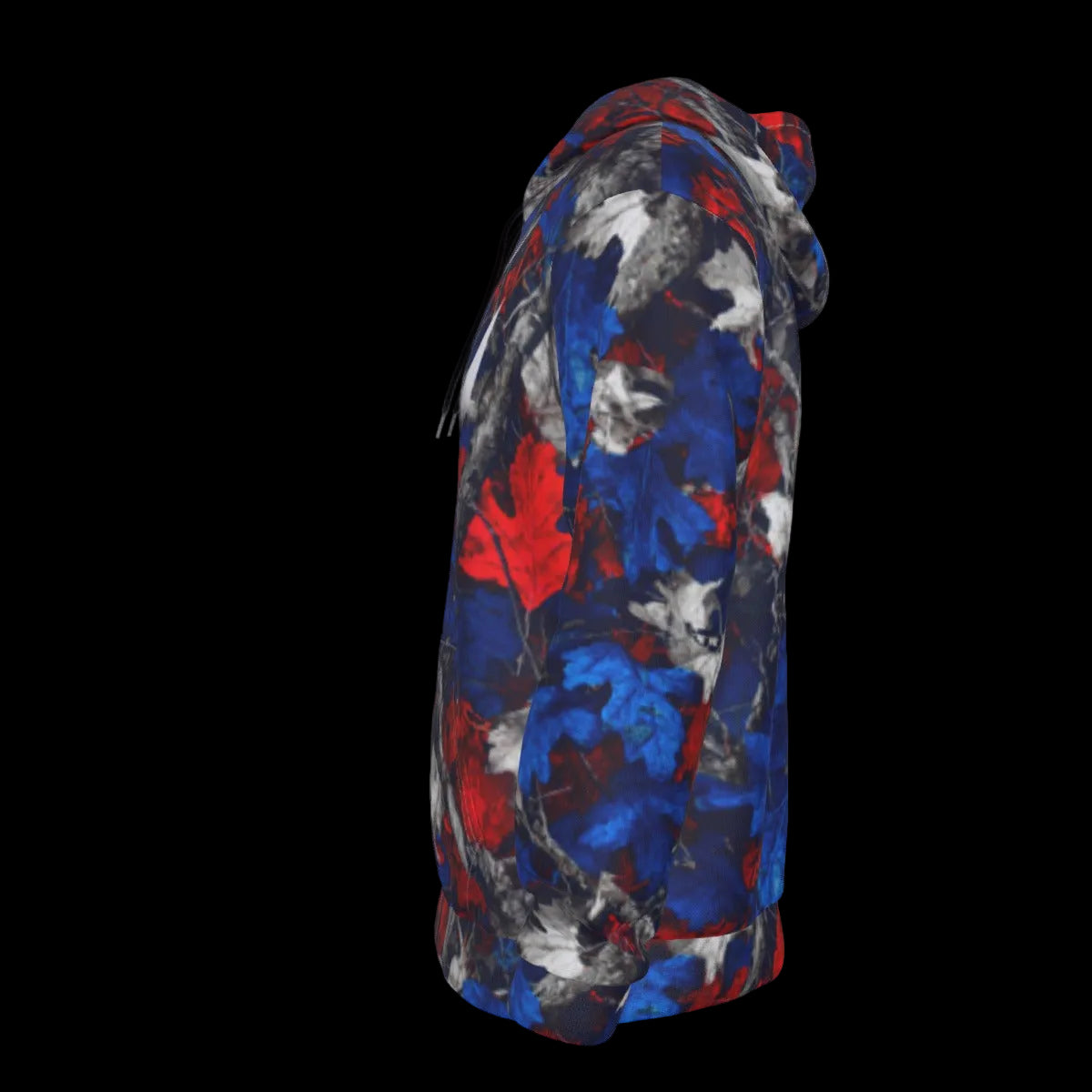 Red White And Blue Camo Hoodie