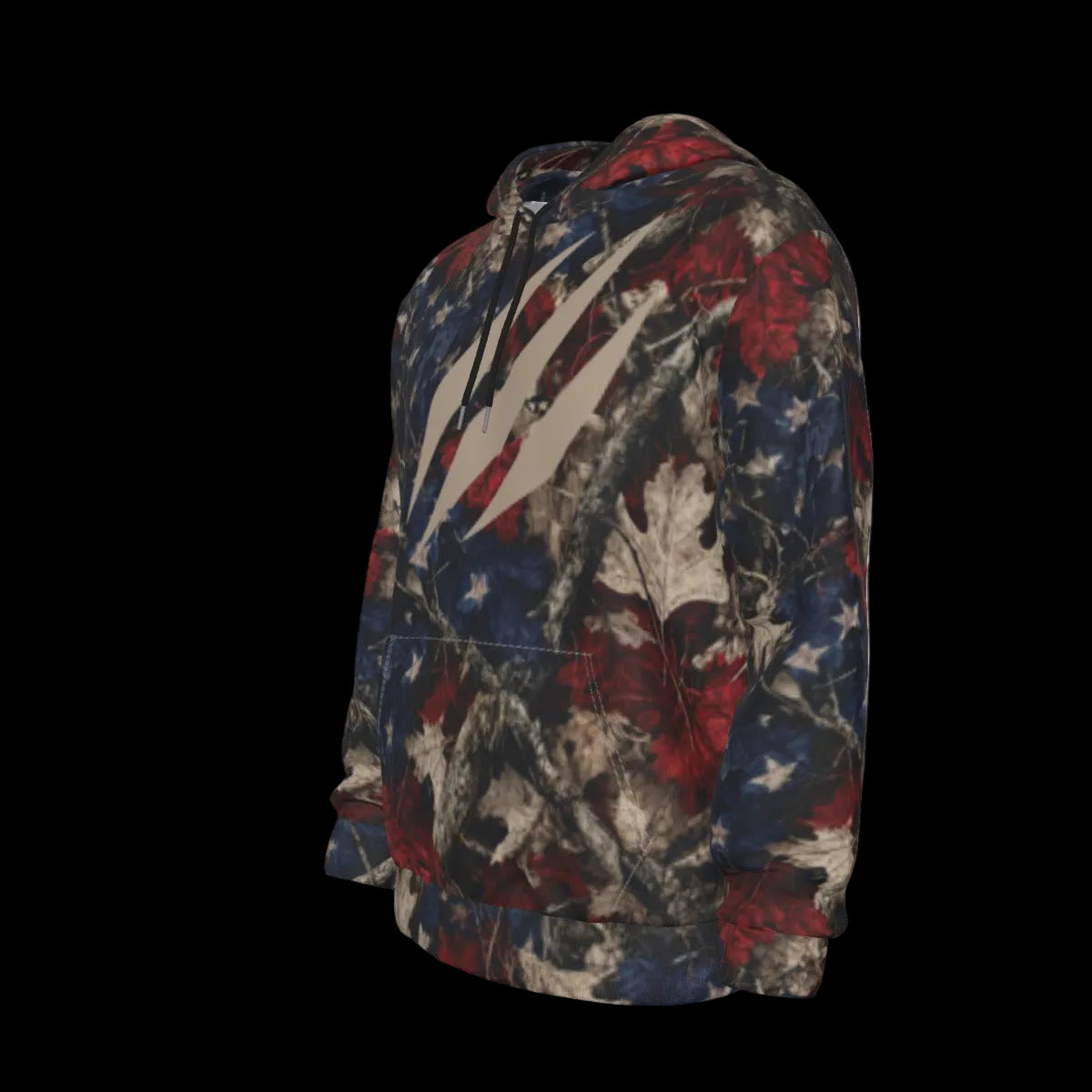 Browns Camouflage Oak Reaper Patriotic Hoodie