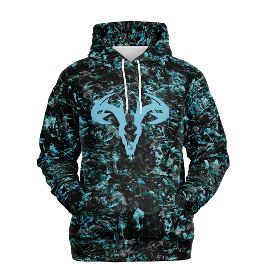 Blue Camo Fashion Hoodie