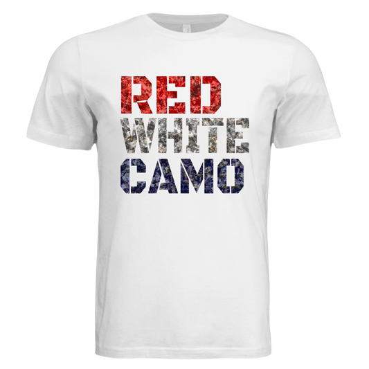 Red White Camo