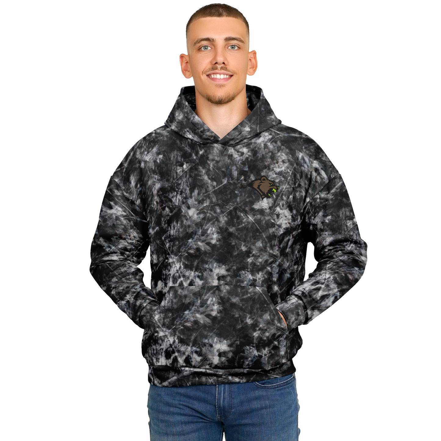 Rustic Winter Timber- Heavyweight Hoodie
