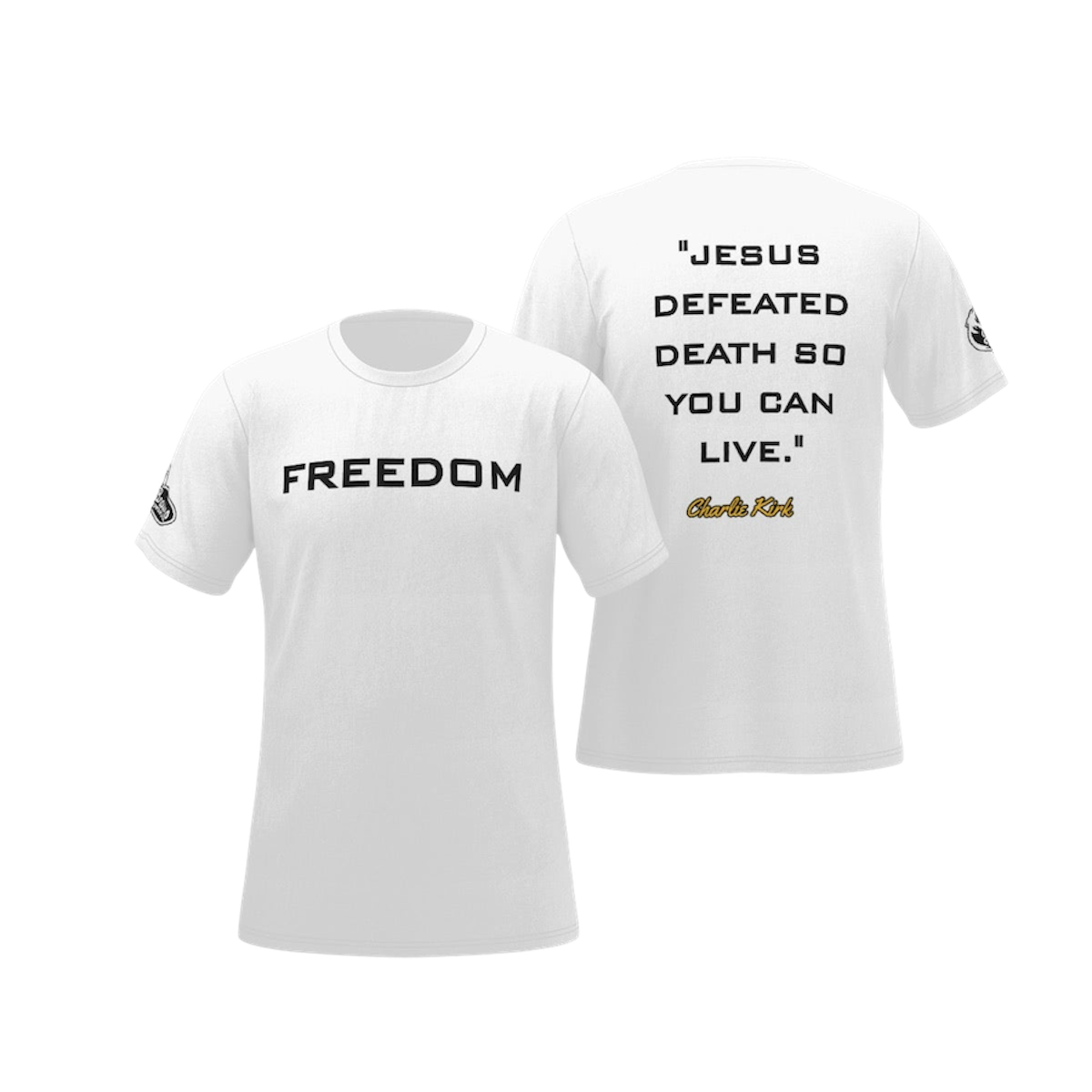 Charlie Kirk Freedom Commemorative Printed T-Shirt
T-Shirt