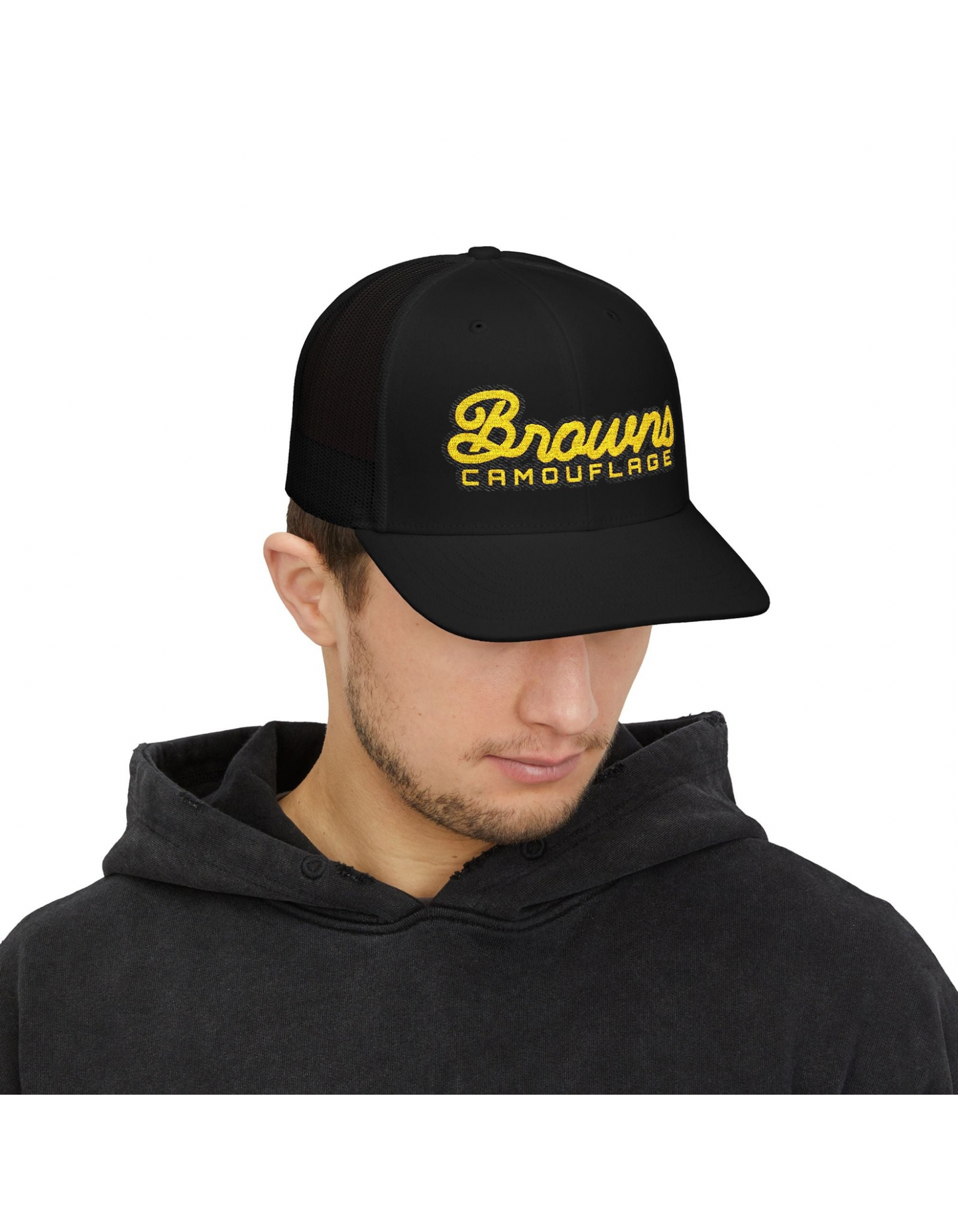 Browns Camouflage Snapback Trucker Cap