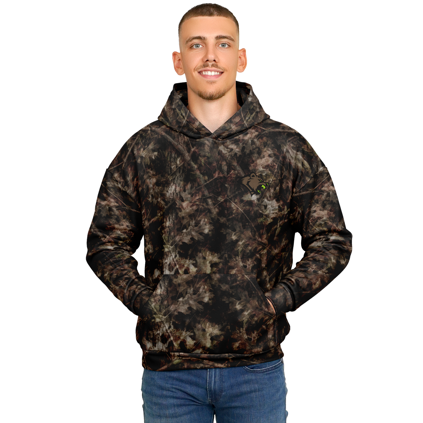 Rustic Autumn Timber  Heavyweight Hoodie